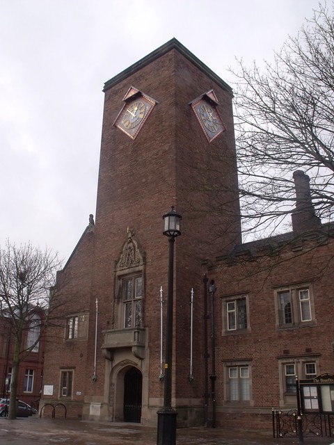 Town Hall, Priory Street, Dudley - Clock Tower by ell brown