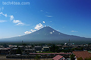 Final cropped photo of Mt Fuji