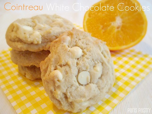 Cointreau - White Chocolate Cookies