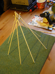 Tipi project - the frame