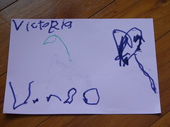 20101020a Victoria writes her name