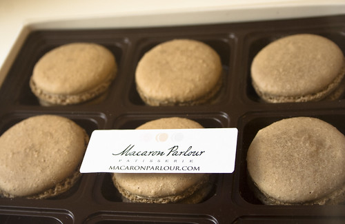 Peanut Butter Cup Macarons