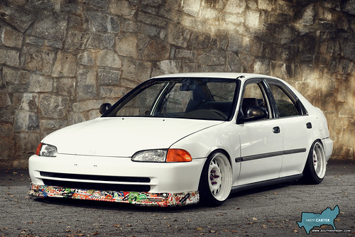 Nick's Civic andycarter Tags honda rat low civic slammed fitted steelies