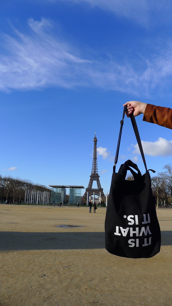 the Message Bag in Paris!