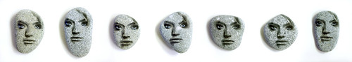 Stone faces