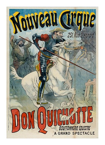 016-Nuevo circo-Don Quijote bufonada ecuestre-1892-Les Siles maison du libre et de l’affiche