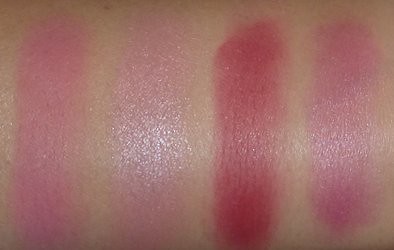 42 stack blush swatches