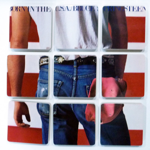 bruce springsteen born in the usa. Bruce Springsteen, Born in the USA Album Coasters