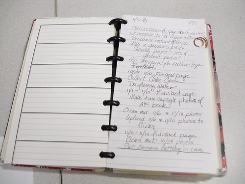 Misc pages in my Autofocus notebook 