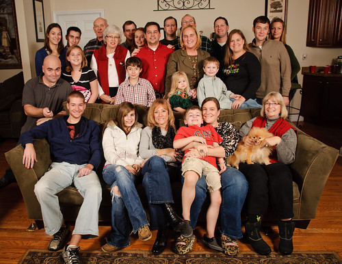 Christmas Party 2010 Family Photo