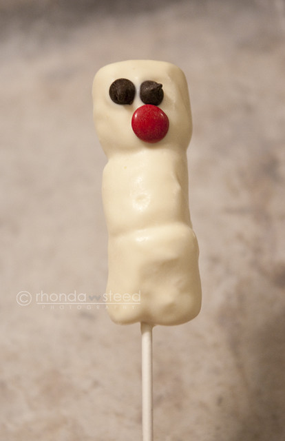 White Chocolate Marshmallow Snowmen