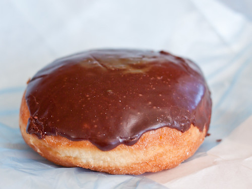 Boston cream donut