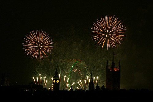 London New Year Fireworks 2011