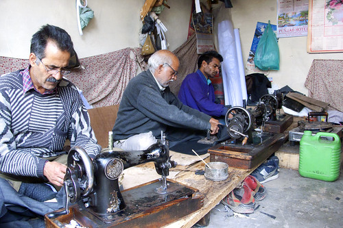 Sewing shop in Leh