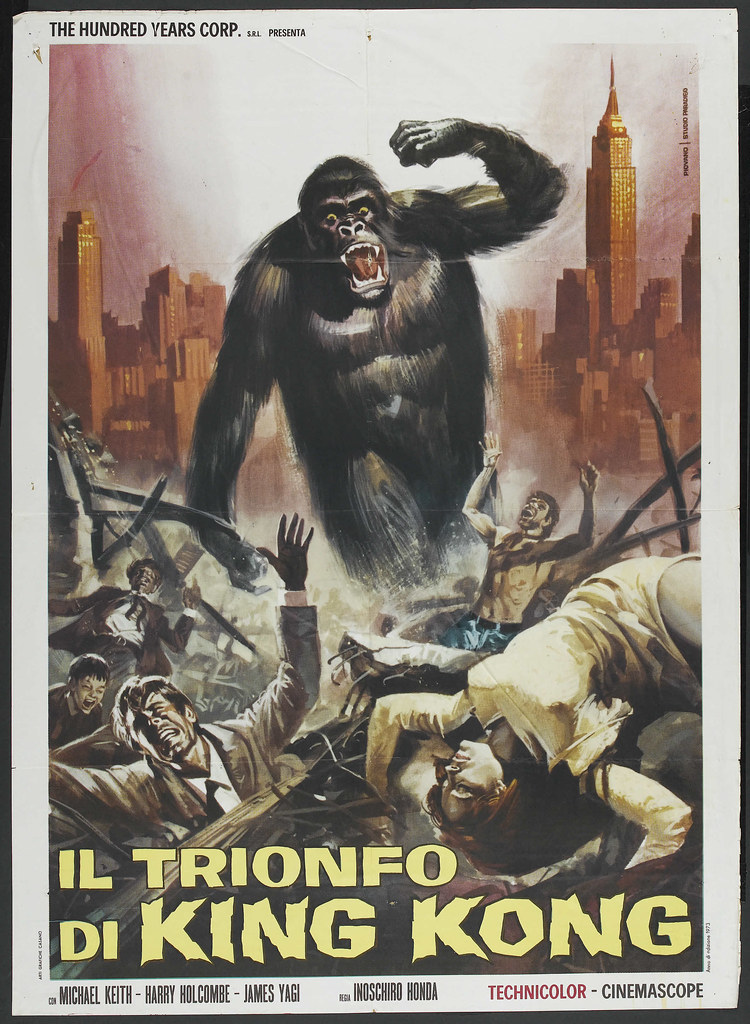 King Kong Escapes (Toho, 1967). Italian 2