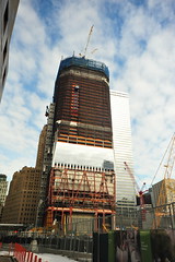 FREEDOM TOWER /  One World Trade Center Plaza   -   Lower Manhattan, NYC  -   01/17/11 by imhemp2002, on Flickr