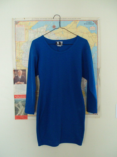 90's Blue Mini Dress