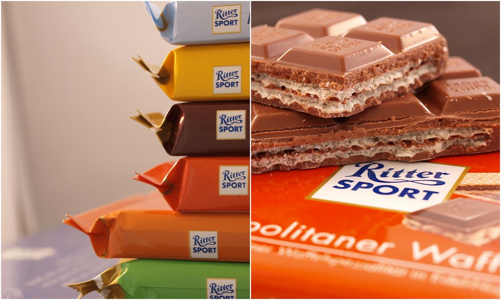 Ritter Sport Collage