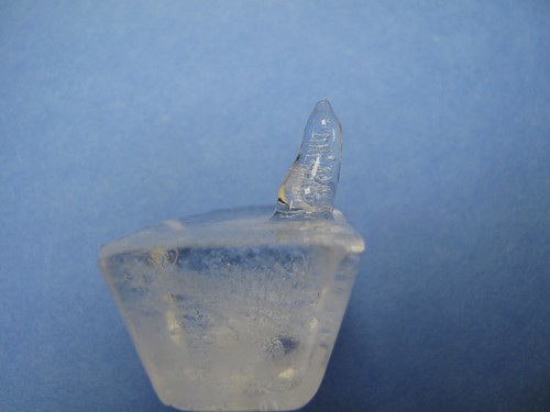 Thick ice spike