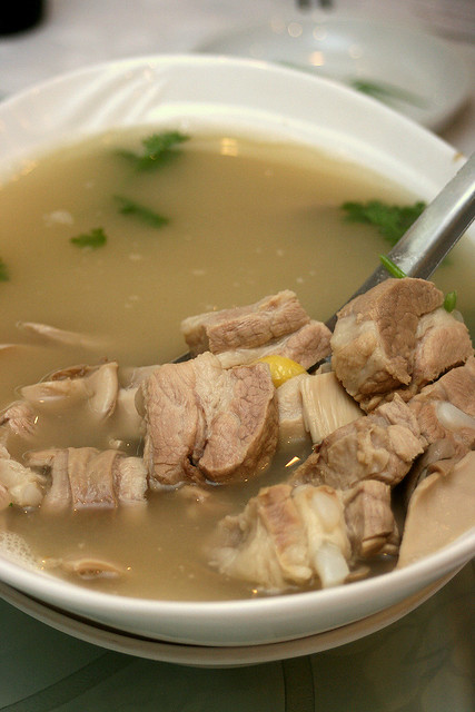 Pepper Pig stomach soup - not to be confused with Peppa Pig!