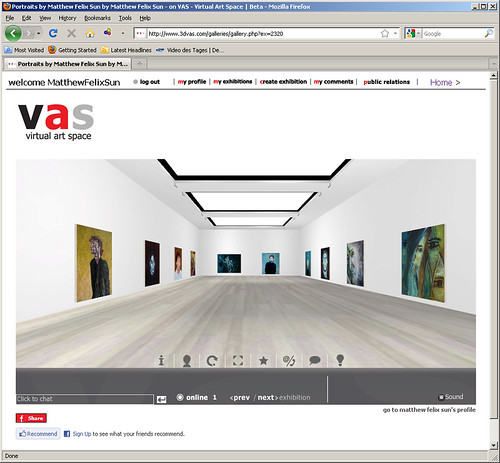 3DVas Portrait Gallery Screenshot