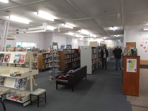 Cooma's temporary library interior