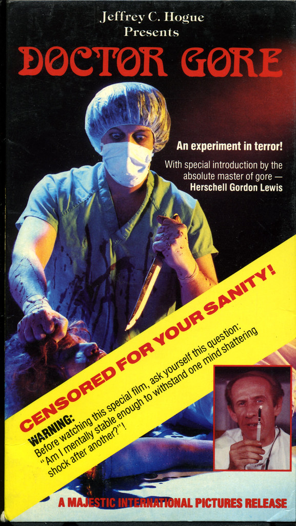 Doctor Gore (VHS Box Art)