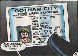 Gotham City NJ Drivers License
