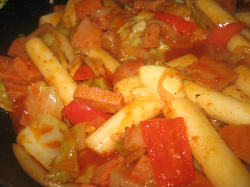 Simply made, but delicious -- ddeokbokki