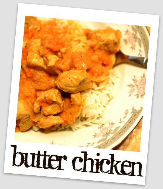 butter chicken