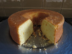 Meyer Lemon Chiffon Cake