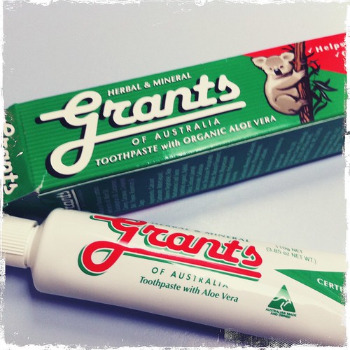 grants natural toothpaste