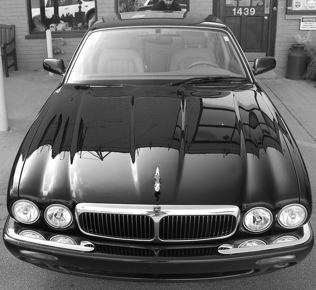 black headlights front grill 1998 jaguar simons xj8 jaguarxj8 hootornament simonsshineshop