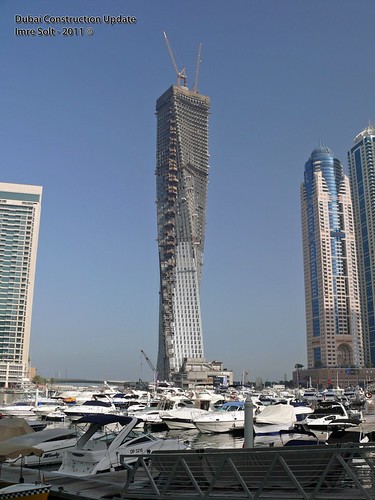 Dubai Marina construction photos, UAE,01/April/2011 by imredubai