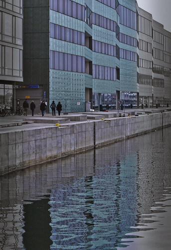 Inre hamnen, Malmö, regn