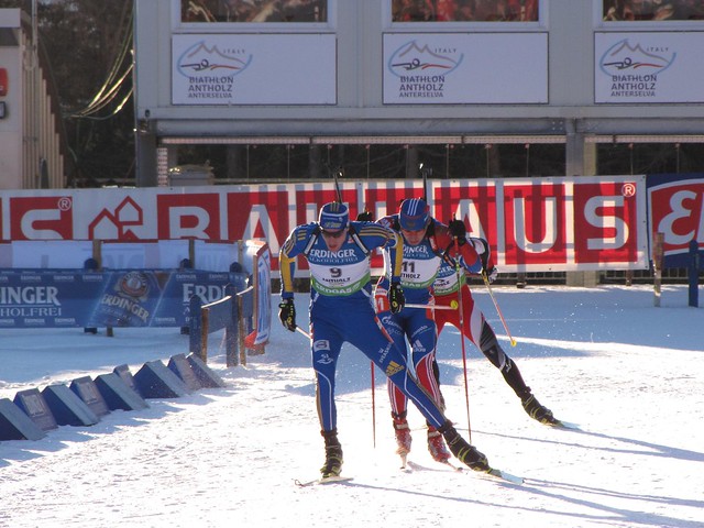 Biathlon Antholz: Anton Shipulin, Björn Ferry