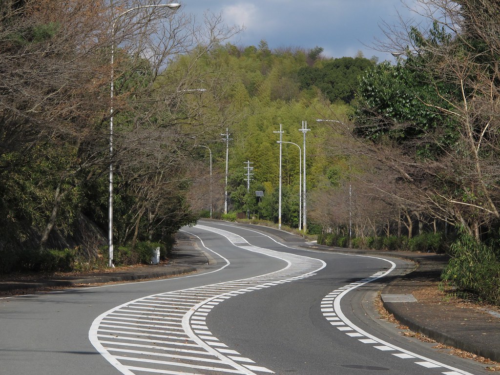 平尾山稲荷神社への道