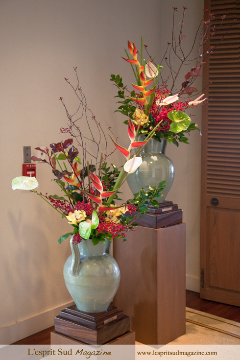 Tropical flowers arragement (Halekulani hotel - Waikiki)