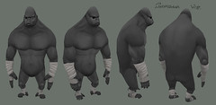 Gorilla_Low_Poly_by_R_o_b_T