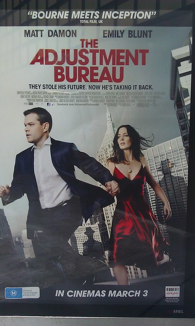 The adjustment bureau movie poster