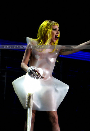 Lady Gaga Disco Stick Video. Lady Gaga performs at Van