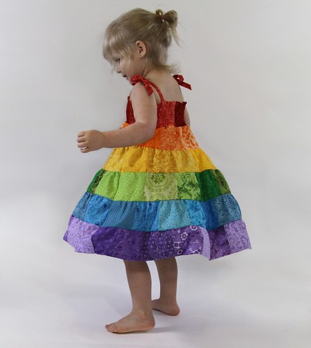 Rainbow Girls Twirl Sundress Boutique