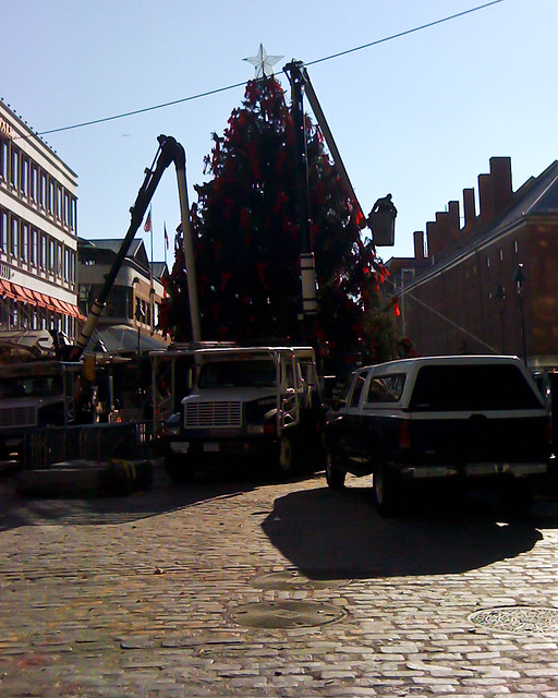 South Street Seaport Christmas Tree
