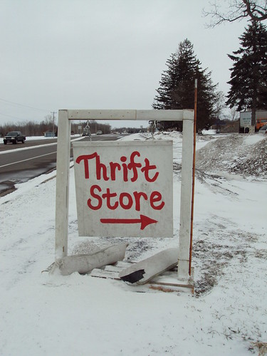 Thrift Store sign