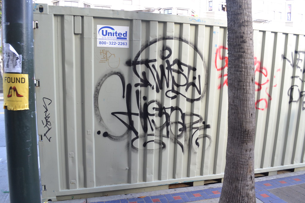 TWIST, CHISTER, Graffiti, Street Art, San Francisco