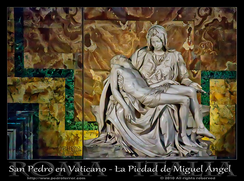 Roma - San Pedro - La Piedad de Miguel Ángel