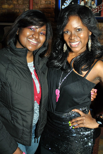Chelsea & Abiola at Ab's MTV Made Ladies Man Party