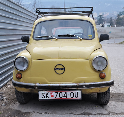 Zastava 750 Fica licensebuilt version of FIAT 600 Skopje Macedonia 