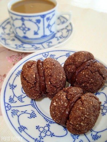 Chocolate Almond Macaroons