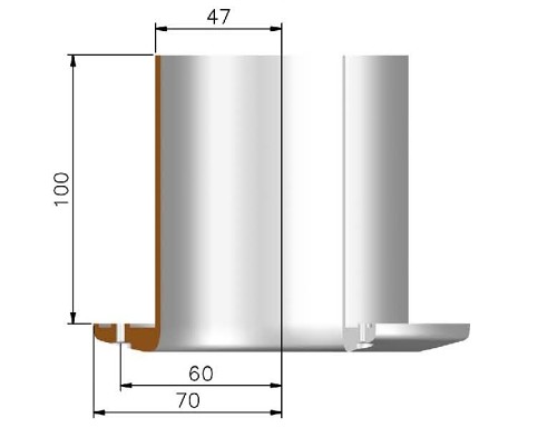 Размеры палубного вентилятора